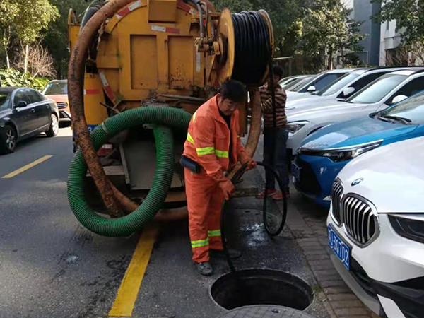 常山排污管道清淤